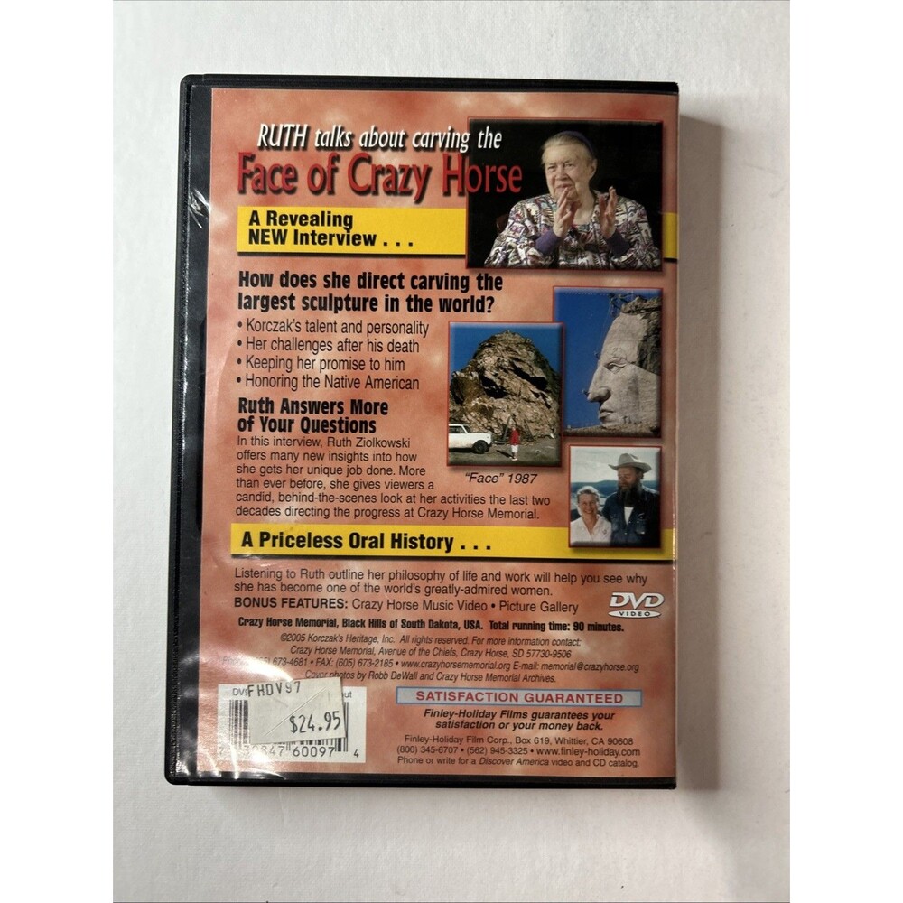 Face of Crazy Horse, Ruth Talks DVD - Picture 4 of 8